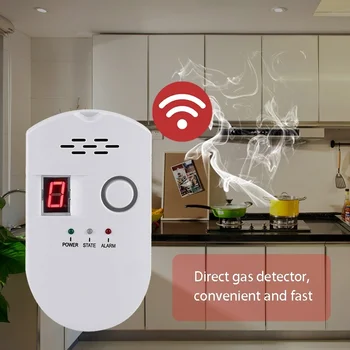 

Digital Security Gas Alarm Gas Leakage Detector Pipeline Alarm Carbon Sensor