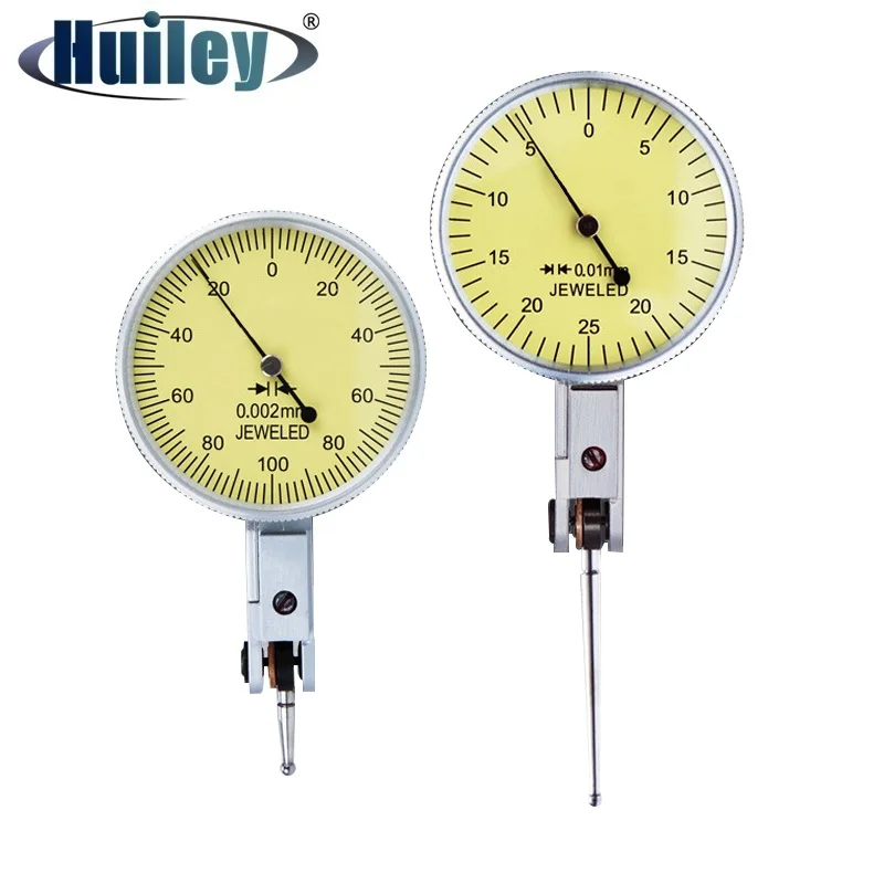 0.001mm Leverage Dial Indicator 00.8mm Measuring Shaft Runout Analog Test Professional Analog
