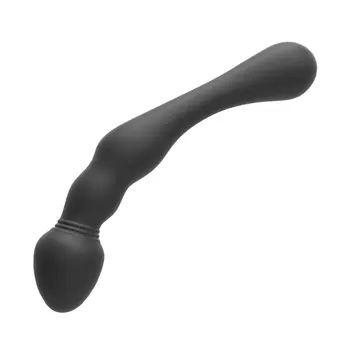 Double Ended Silicone G Spot Wand Prostate Massage Stick Butt Plug Penis P-Spot Stimulator Anal Plug Dildo Sex Toy for Women Men 4