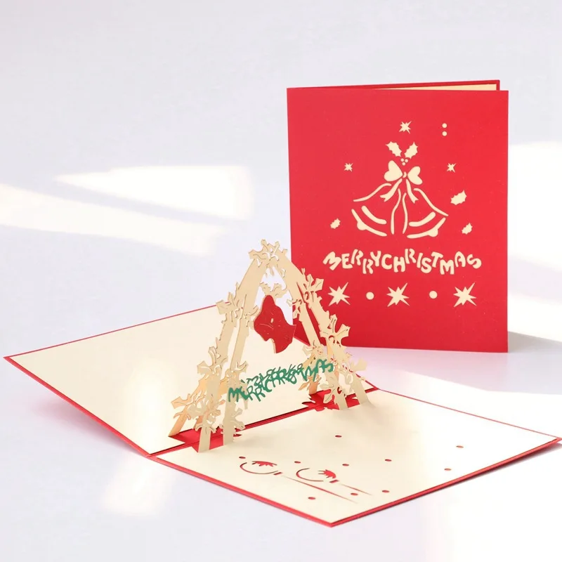  Christmas Cards Holiday Cards Invitation Card Stereo Card Folding Cards Logo Customizable Wholesale - 4.00021E+12