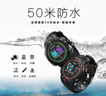 

Smart Watch Depth Waterproof Step Count Real-Time Heart Rate Monitoring Information