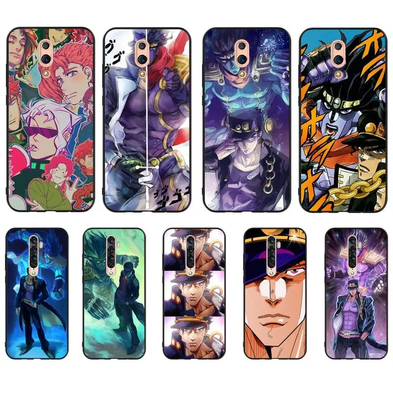 Babaite JoJo Bizarre Adventure Soft black Phone Case For OPPO A5 A9 A5S A1K A37 F7 F5 F9 RealmeX C2 C3 X2PRo XT 3 5 6Pro Reno2Z | Мобильные