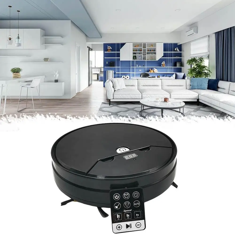 Full Intelligent Sweeping Robot Vacuum Cleaner Sweeping And Dragging Control Timing Tank Home Sweeper