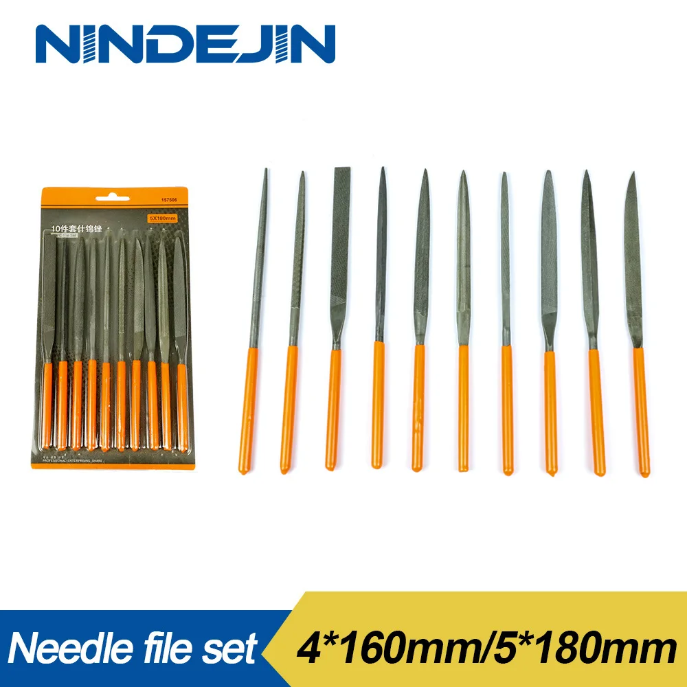 10 Pcs Needle File Set Mini Precision Wood Metal Detail Filing Modelling UK 