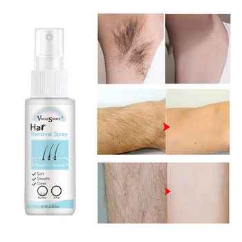 

20ml Professional Painless Hair Growth Removal Inhibitor Spray Beard Intimate Legs Body Armpit Facial Stop Hair
