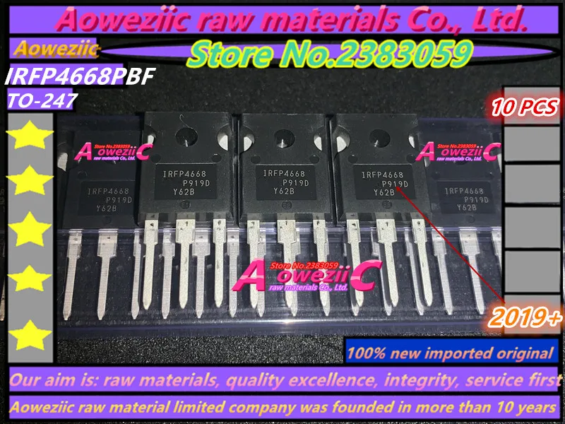 Efeito de Campo de Alta 2020 + 100% Aoweziic Novo Importado Original Irfp4668pbf Para-247 Potência n Canal 200 v 130a Irfp4668