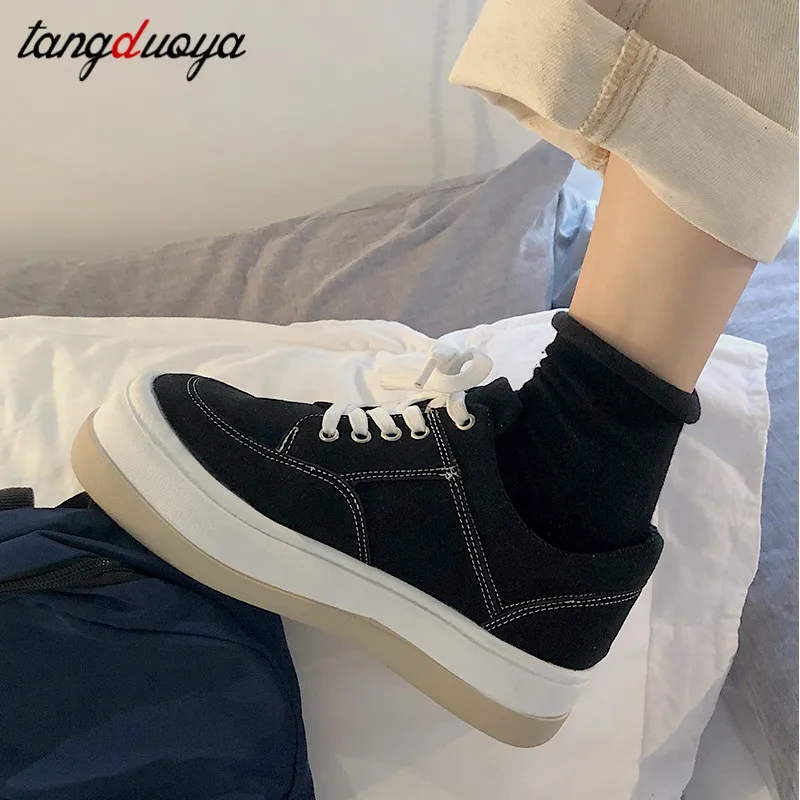 Platte Platform Schoenen Vrouwen Skate Schoenen Macarone Snoep Vrouw Ins  Leisure Nieuwe Chic Vrouwen Tij Lage Top Sneakers Paars Streetwear|Sneakers  voor vrouwen| - AliExpress