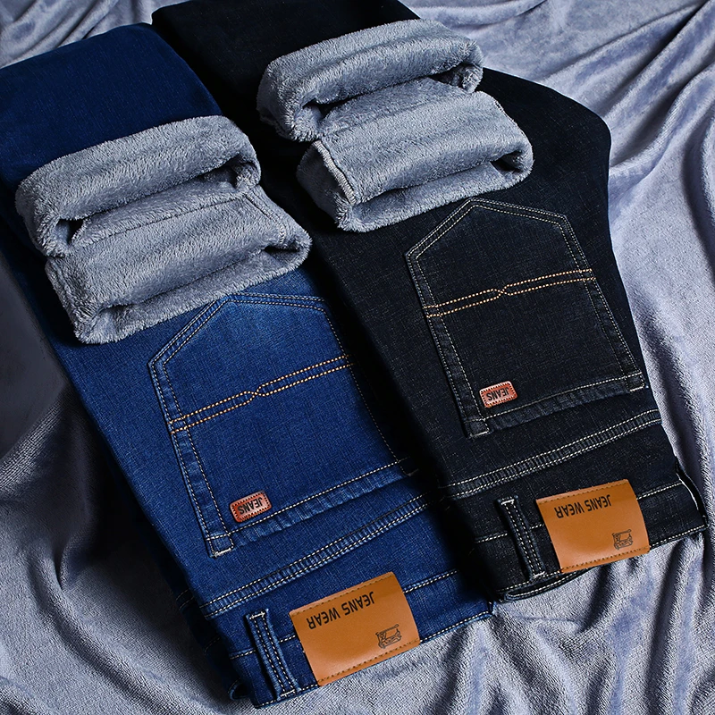 Vaqueros de invierno hombre Clearance