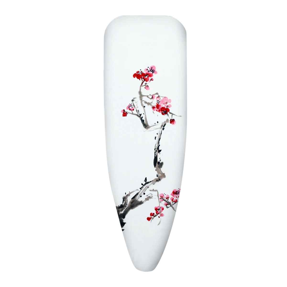 Plum flower Портативный Хлопковый чехол для гладильной доски с принтом, Складывающийся эластичный чехол для бытовой гладильной доски, коврик, термонескользящий гладильный коврик - Цвет: Plum flower