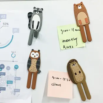 

Cute Animal Fridge Magnets Fridge Sticker Refridgerator Sticker Creative Magnet Hooks Home Decorations Sticker