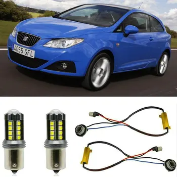 

Fog lamps for SEAT Ibiza 4 SPORTCOUPE 6J1 6P5 Stop lamp Reverse Back up bulb Front Rear Turn Signal error free 2pc