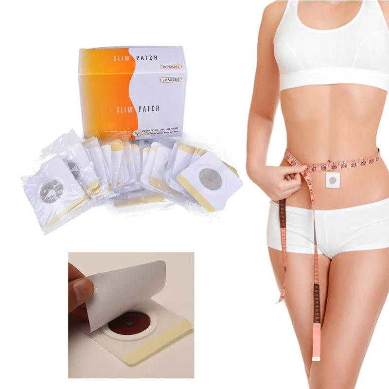

10PCS Slim Patch Magnet Navel Sticker Patches Slimming Products Fat Burning Energy For Losing Weight Cellulite Belly Waist TSLM1