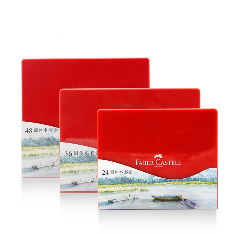 FABER CASTELL водонепроницаемого материала Водонепроницаемая Цвет пигмент набор 24/36/48