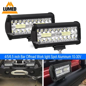 

2pcs Car Fog Lamp Work Light Bar Driving Lamp for Offroad Boat Tractor Truck 12V 24V Headlight for ATV Led Bar LED Work Light