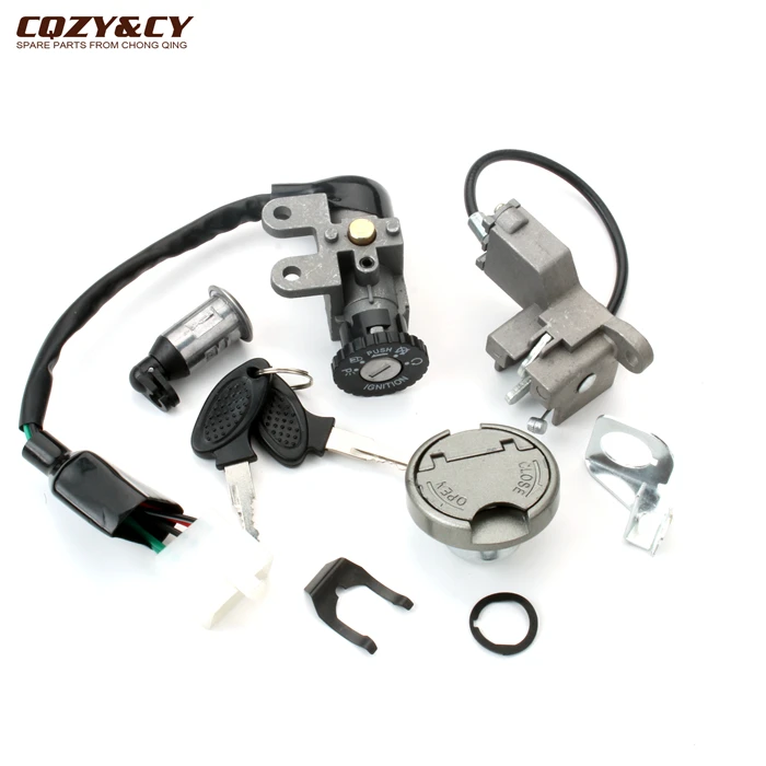 conjunto de trava de chave de conjunto de trava para kymco filly tempos