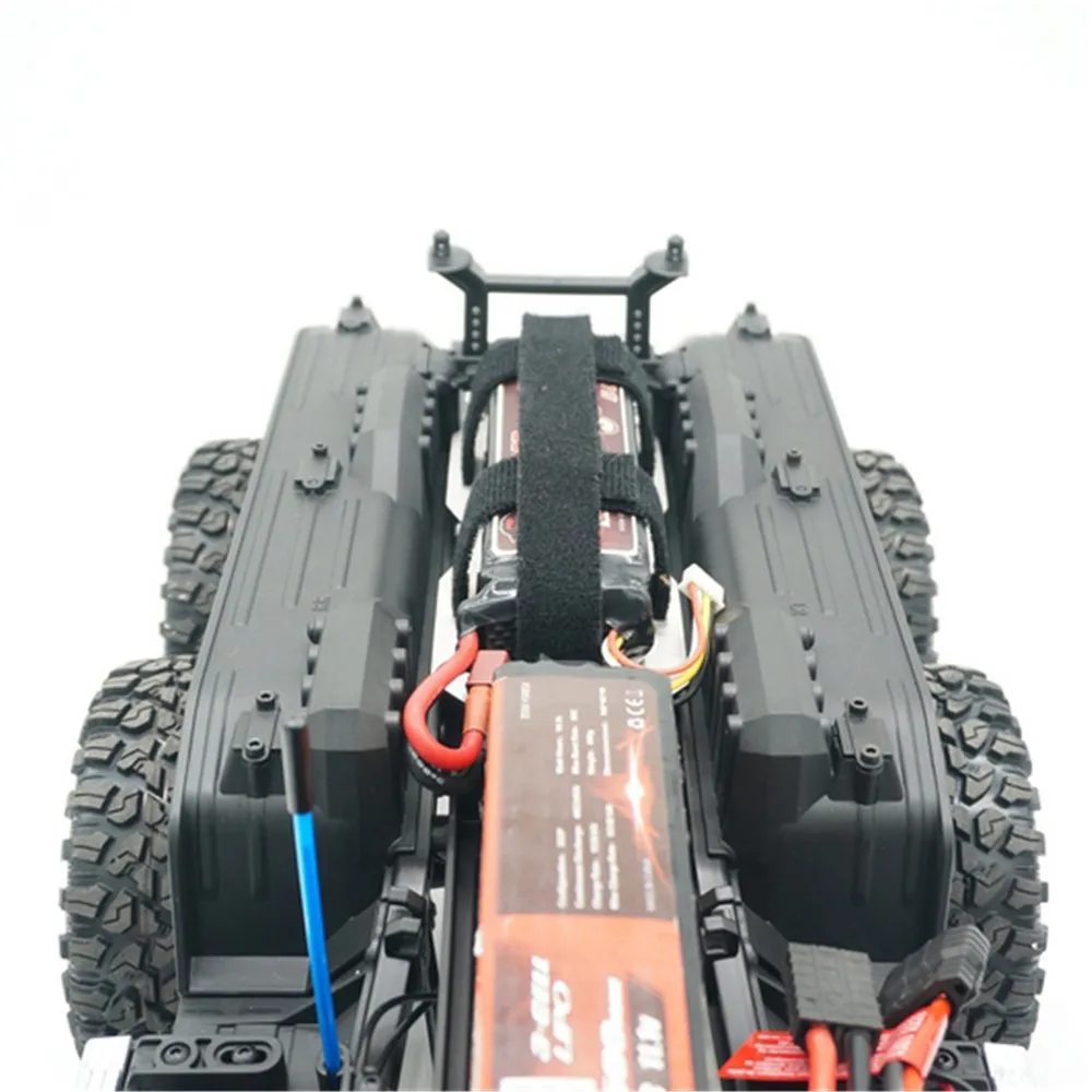 Вторичный батарейный отсек из нержавеющей стали для TRAXXAS TRX-6 Benz G63 6X6 RC запчасти для автомобилей Аксессуары