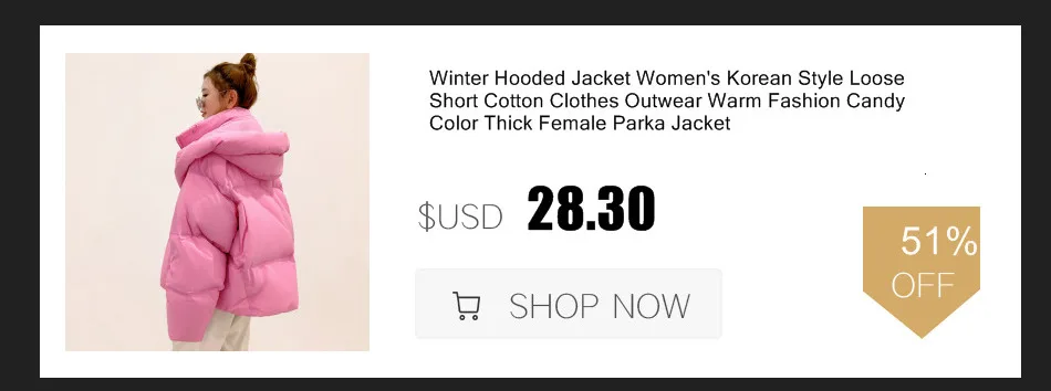 womens long black puffer coat Lingge Down Cotton Coat Clothes Women's 2021 Winter New Loose Fashion Thin Cotton Padded Pocket Short Outwear Female womens parka coat