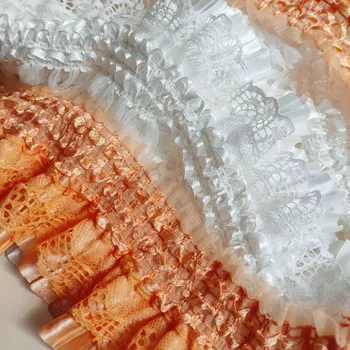 

Special Offer Clearance Exquisite Elastic Lace Folds Lace Accessories Clothing Lengthening Accessories DIY Home Decoration Lace