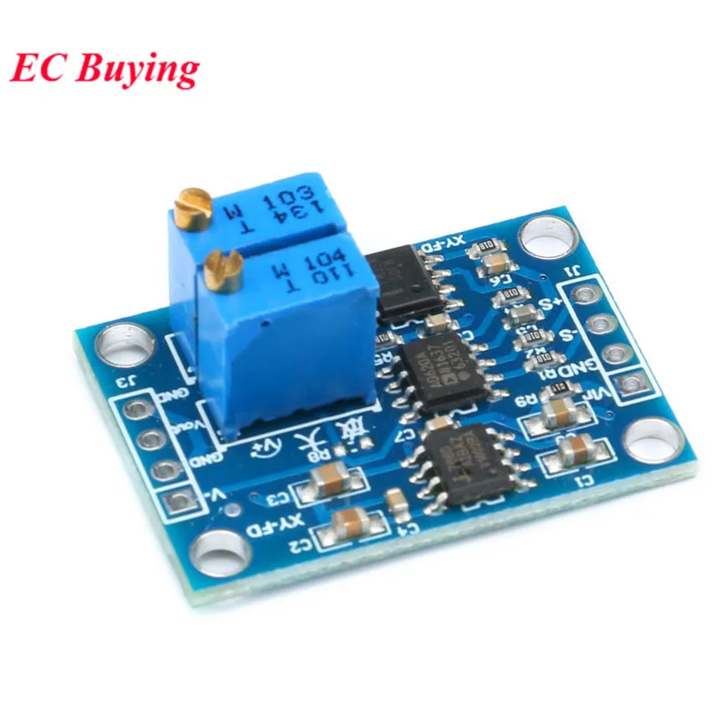 cherrypop AD620 Microvolt MV amplificador de voltaje señal Booster 3-12V Instrumentación Modu Board 