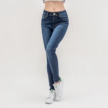 Luckinyoyo jean jeans para mujer con cintura alta pantalones para Mujer plus up talla grande skinny jeans Mujer 5xl denim modis streetwear