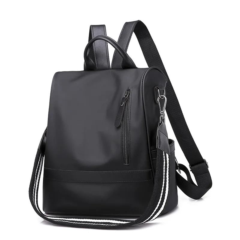 Dropshipping Women PU Leather Backpack Shoulder Bags Daypack for Rucksack Feminine Mochila School bag 2