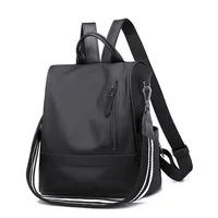Dropshipping Women PU Leather Backpack Shoulder Bags Daypack for Rucksack Feminine Mochila School bag 2
