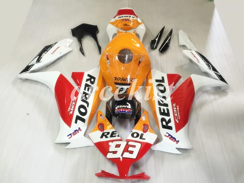 4 подарки ABS Обтекатели наборы Подходит для Honda CBR1000RR 2012 2013 CBR 1000RR 12 13 14 15 обтекатель кузова набор Repsol 93