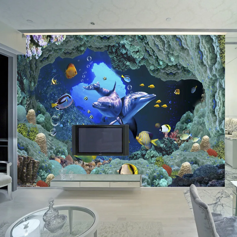 Custom-3D-Photo-Wallpaper-Underwater-World-Children-s-Bedroom-Living-Room-Sofa-TV-Background-Wall-Covering (3)