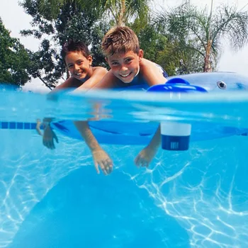 

Swimming Pool Floating Disinfection Pill Swim Pool Automatic Drug Box Dosing Device Pool Accessories Automatic Applicator 5 Inch