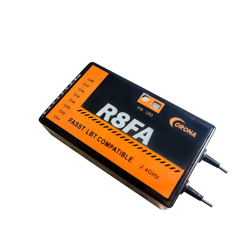 Высокочастотный приемник Corona R8FA 2 4 ГГц Fasst Futaba T14SG 16SZ 18MZ дистанционного управления