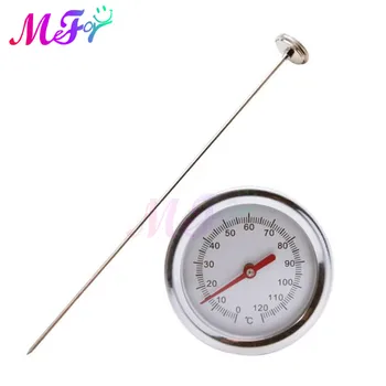 

50cm Stainless Steel Compost Soil Thermometer Garden Outdoor Soil Thermometers Temperature Sensor Meter Tester 0 -120 Degree