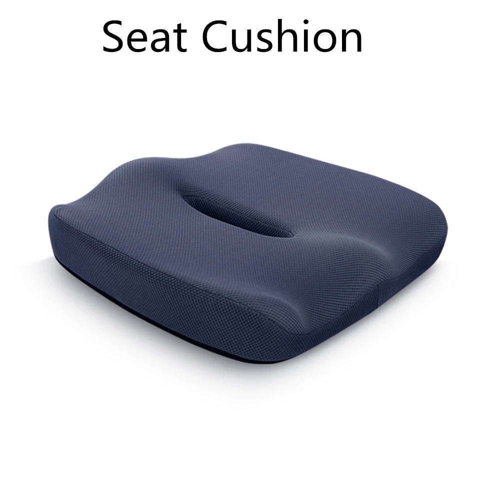 

Memory Foam Office Chair Cushion Slow Rebound Hemorrhoid Seat Cushion Ergonomic Hip Cushion Posture Corrector Donut Pillow