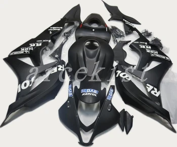 

3Gifts New Injection motorcycle Full Fairing kit Fit For Honda CBR600RR F5 2007 2008 07 08 600RR ABS fairings black matte repsol