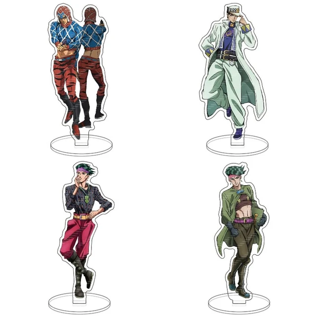 Anime JoJo's Bizarre Adventure Figures Giorno Giovanna Cosplay Acrylic  Stands Model Character Bruno Buccellati Standing Sign - AliExpress