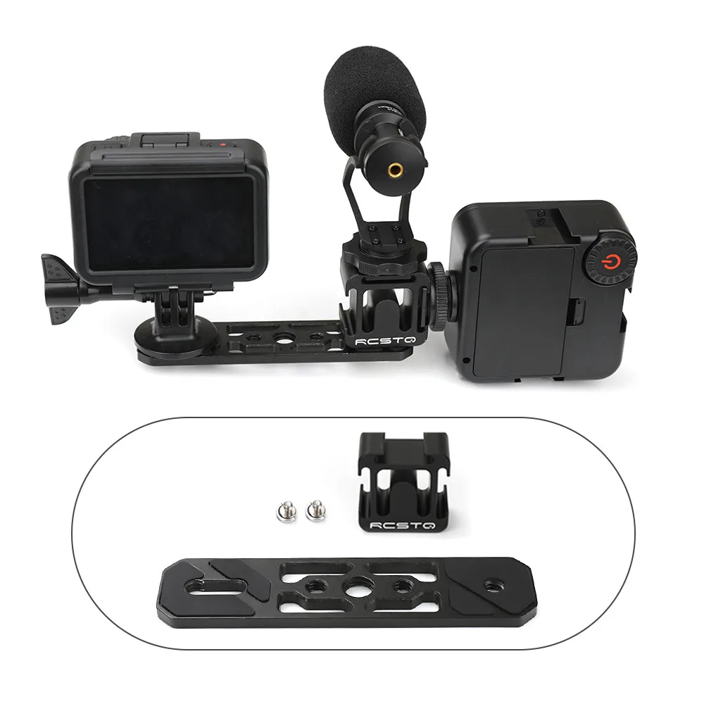 Для DJI Osmo действие для камеры Gopro сапоги на холодную погоду с тремя адаптер надстройки держатель для DJI OSMO Карманный карданный