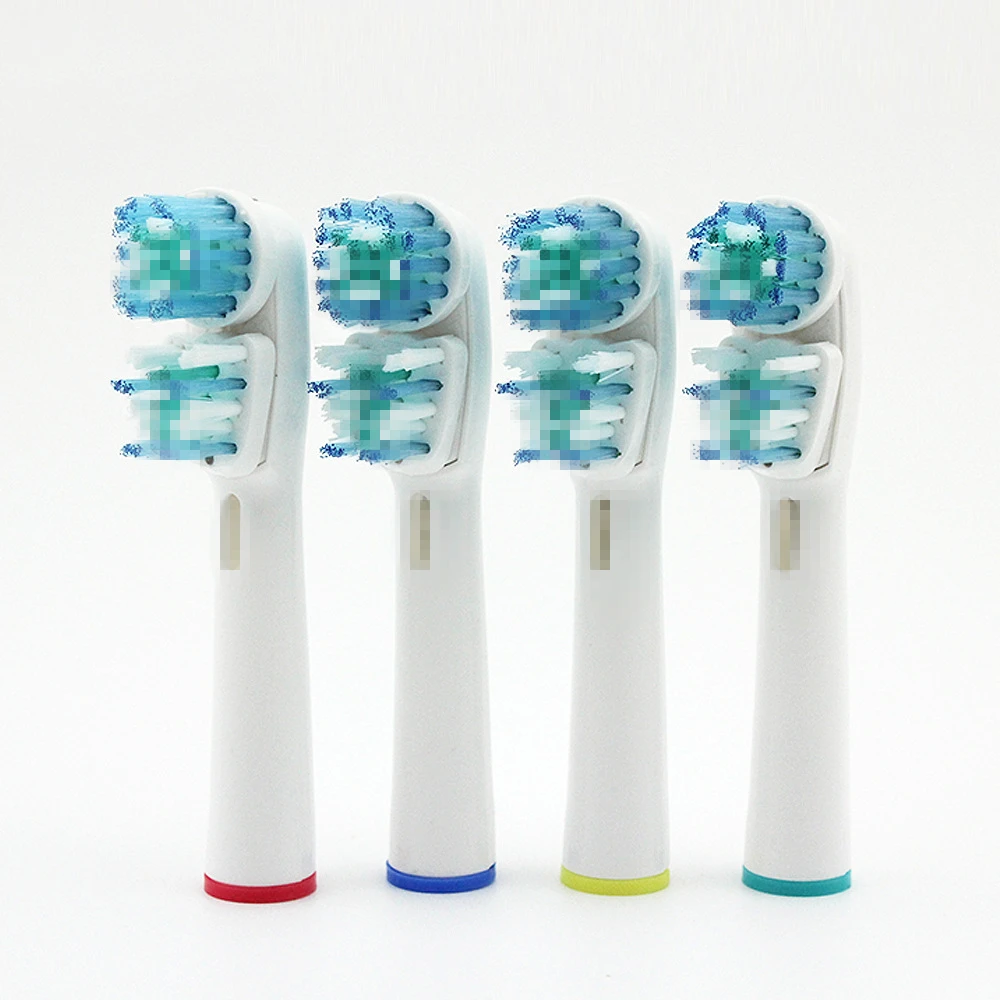 4 шт. сменные насадки для зубной щетки с чувствительной резиной Oral B Braun головка