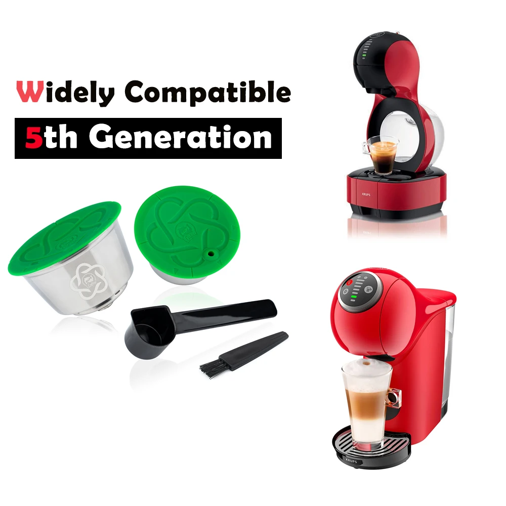 Refillable Coffee Capsule Pods For Nescafe Dolce Gusto Lumio Reusable