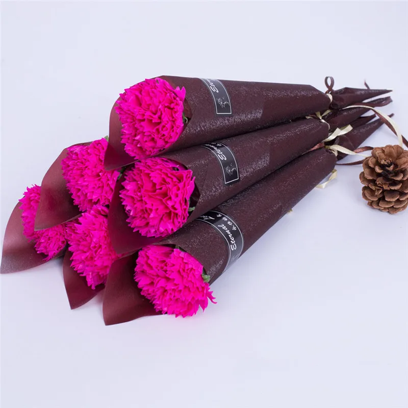 Rose red 1pc Мыло цветок розы искусственный цветок букет многоцветная Роза свадебный цветок украшение Скрапбукинг искусственный цветок Роза - Цвет: Rose red 1pc