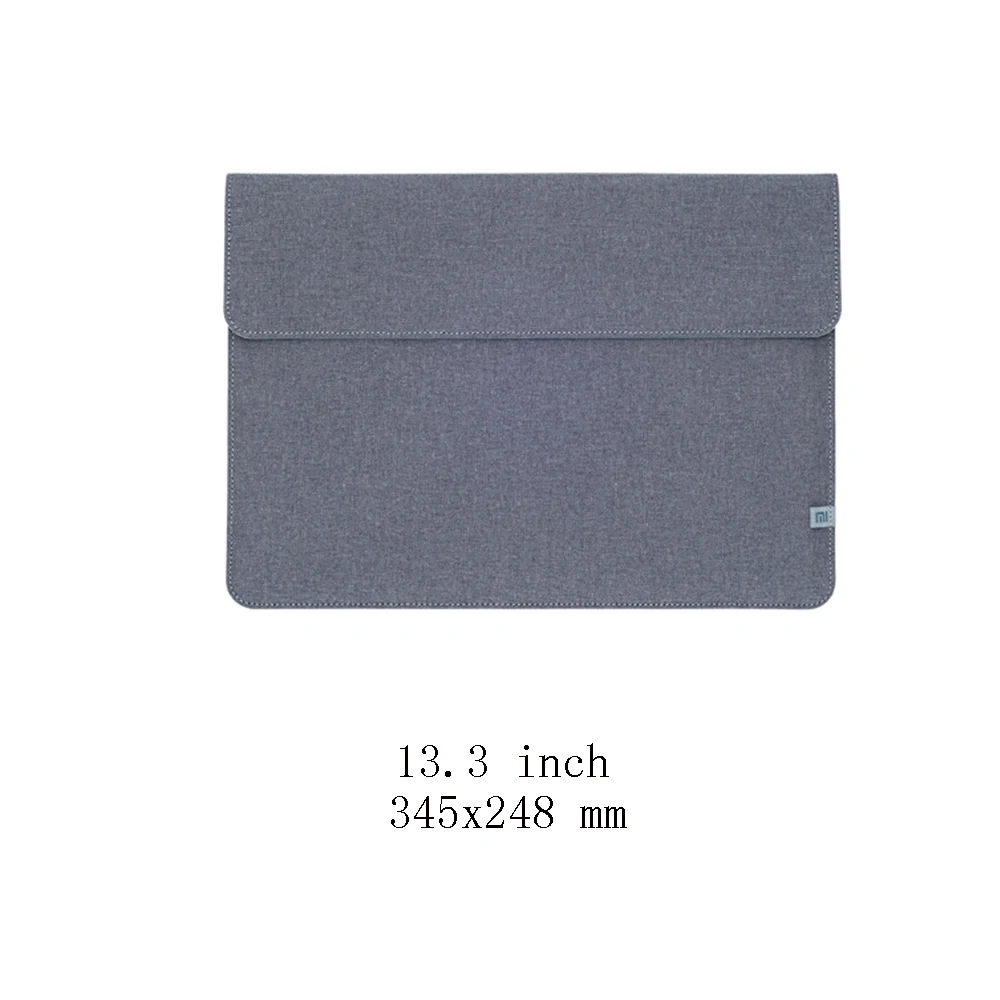 Xiaomi Air 13 чехол для ноутбука Бархатный Чехол 13,3 дюймов для ноутбука Macbook Air 11 12,5 дюймов Xiaomi Mijia notebook Air 12,5 13,3 - Цвет: gray 13.3 inch
