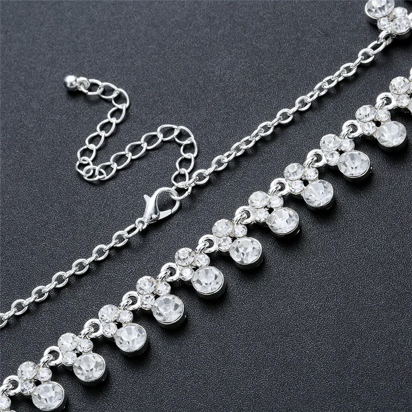 CC Висячие серьги и ожерелье Ювелирные наборы обручальные свадебные аксессуары для невесты женские кубические циркониевые бусины с имитацией жемчуга D070