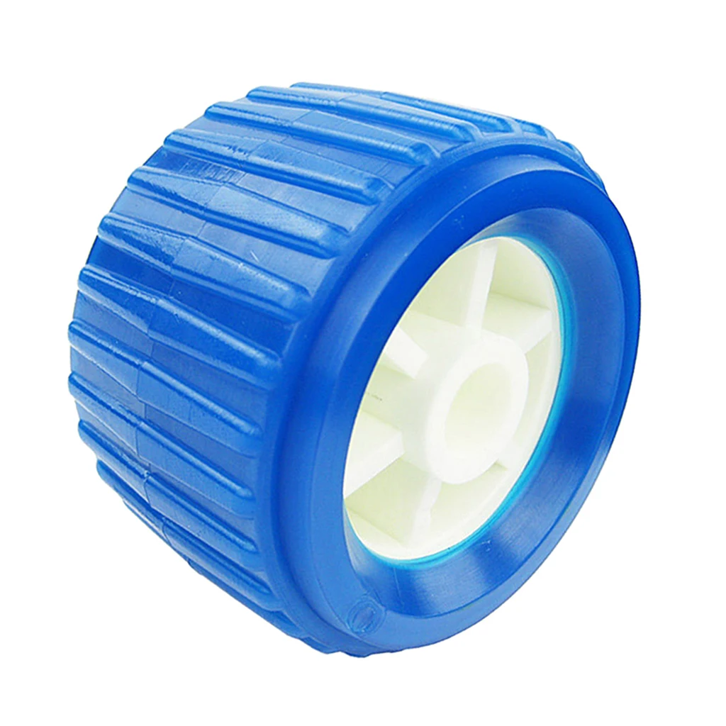 Heavy-Duty Trailer Roller Marine Boat Ribbed Wobble Roller Hardware New