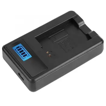 

NP-FW50 Battery LCD Single Charger for Sony Alpha A6000 A6300 A6500 A7r A7 Power bank battery Universal battery charger