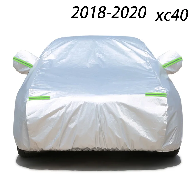 Для Volvo xc60 ткань Оксфорд Одежда v60 xc90 s90 xc40 s60 автомобильный чехол одежда Солнцезащитный козырек- автомобильные аксессуары - Название цвета: xc40  2018-2020