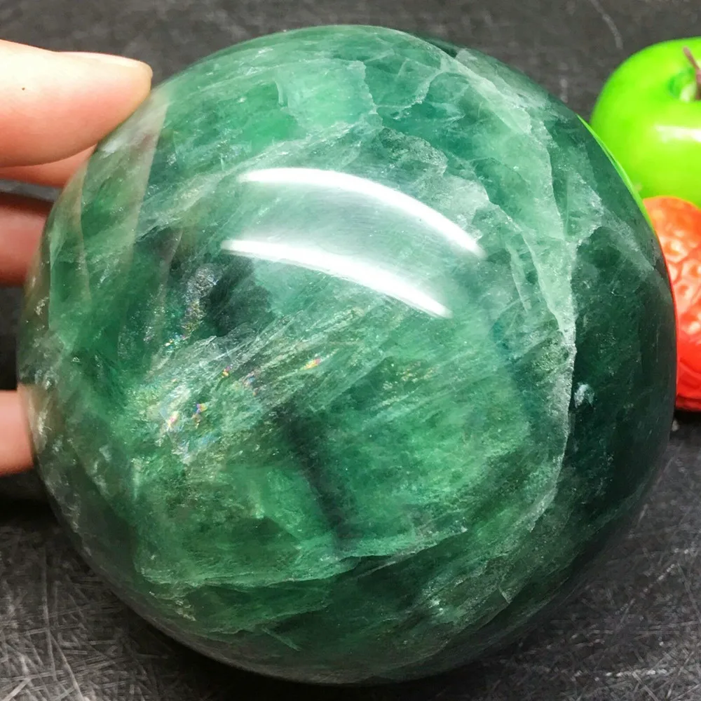 green fluorite quartz sphere (3)
