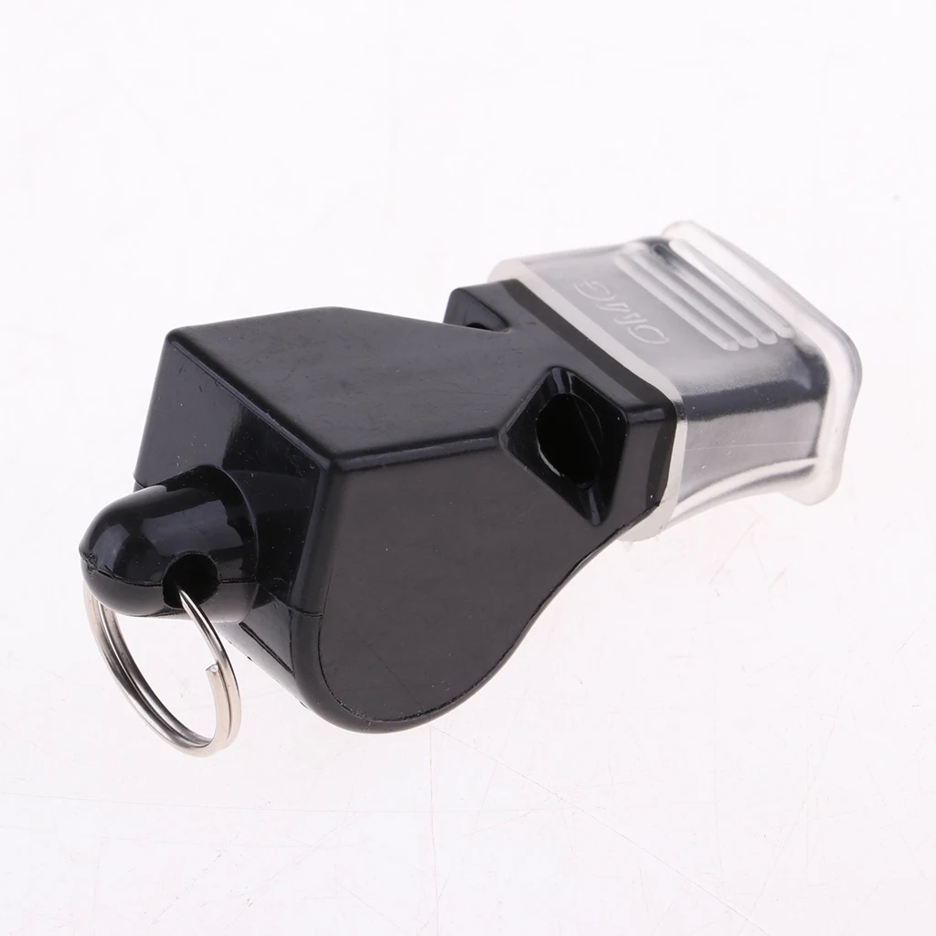 Referee Whistle Football Basketball Coaching Whistle with Finger Grip