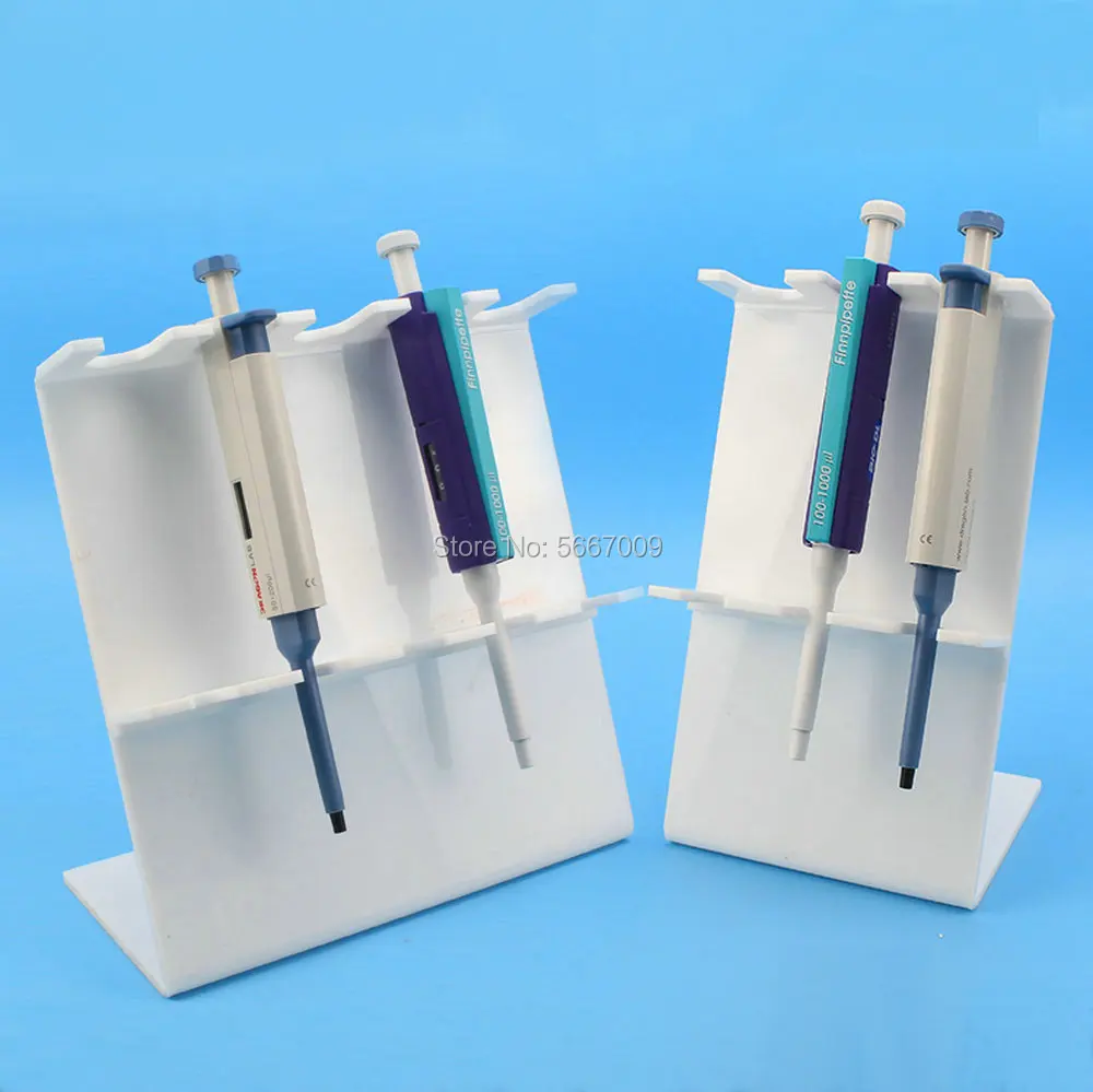 1pcs lab organic glass Z-shaped PMMA pipettor rack Perspex transfering pipette holder for school experiment