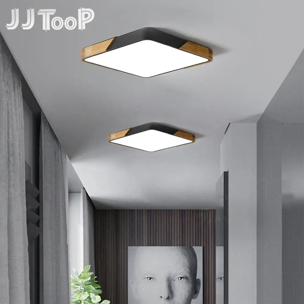 LED Ceiling Light Ultra Thin Dimmable Flush Mount Kitchen Lamp Home Fixture US 