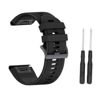 

Replacement Soft Silicone watch band Bracelet Strap For fenix3/3HR/5X/5X Plus