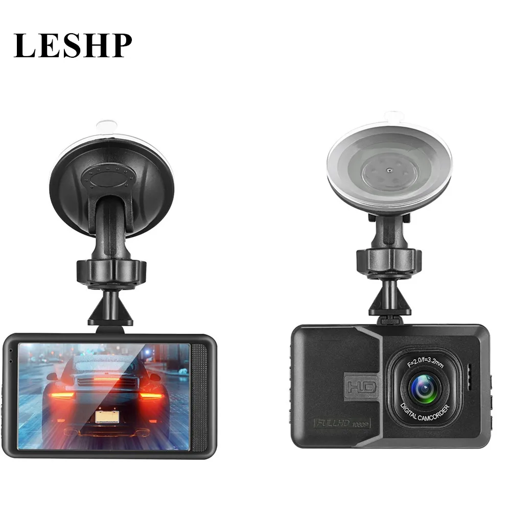 

3 Inch Car DVR 120 Degree Wide Angle Dash Cam Dual Lens 1080P WIFI G-sensor Car Digital Video Recorder With Night Vision