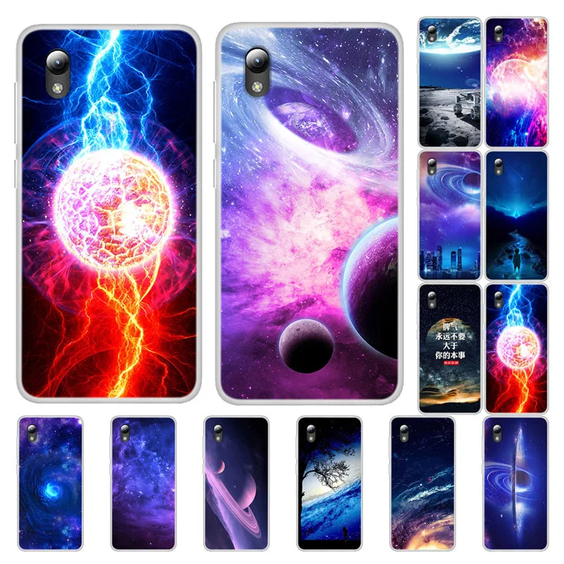 For ZTE Blade A3 2019 Slim Starry Soft Silicone Case A7 6.09&quot A 7 Bags Capa Cover Protection |